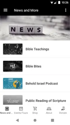 Behold Israel android App screenshot 8